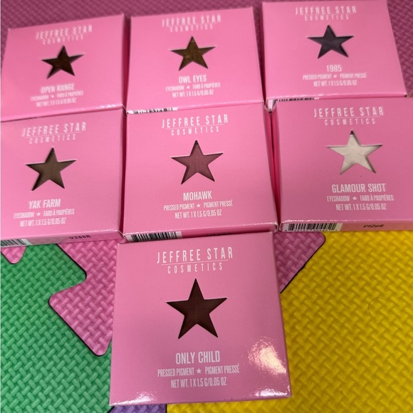 Jeffree Star Cosmetics Artistry Singles - Single Magnetic Eyeshadow Lot of 7 - Picture 2 of 6